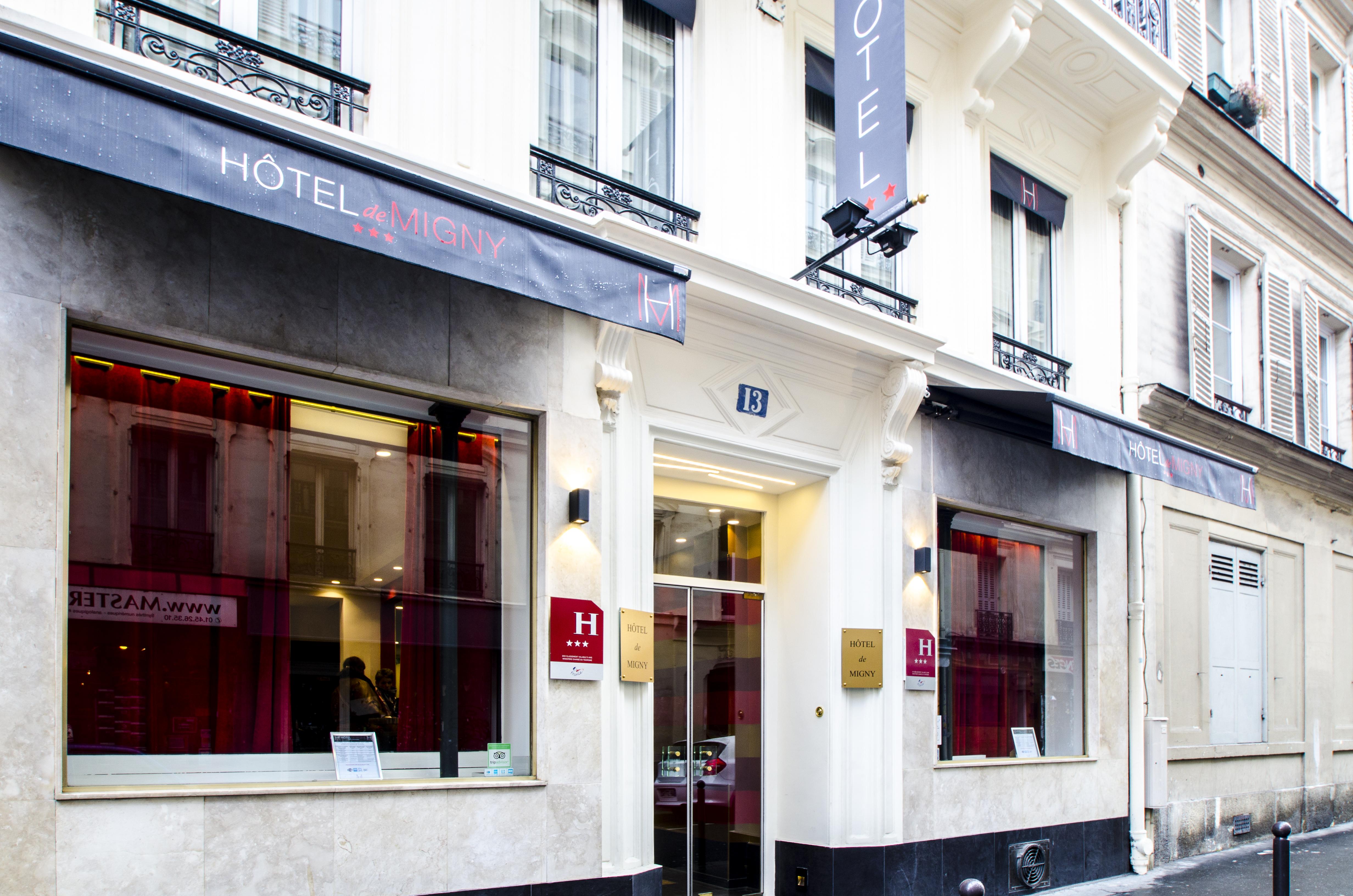 Hotel Migny Opera Montmartre Paryż Zewnętrze zdjęcie